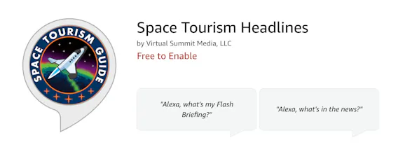 Space Tourism Headlines gallery image