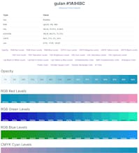 Advanced Color Converter & Explorer gallery image