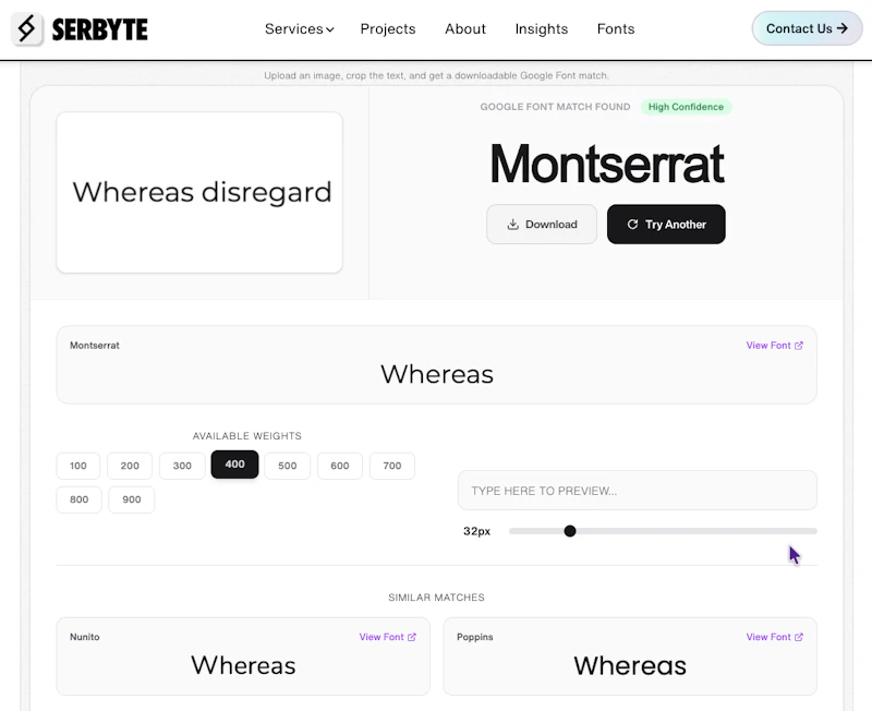 What The Google Font screenshot 4