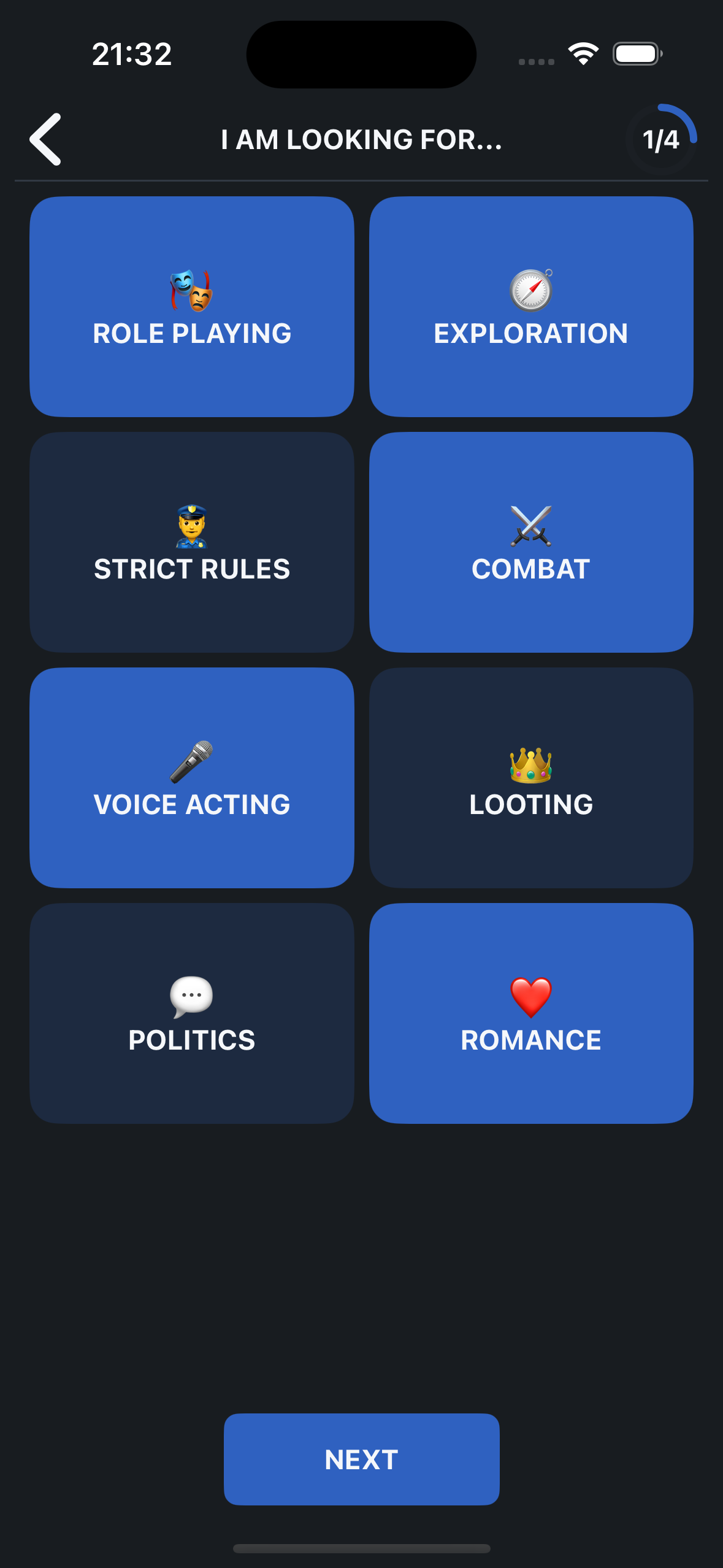 HeroHub - Tinder for D&D media 3
