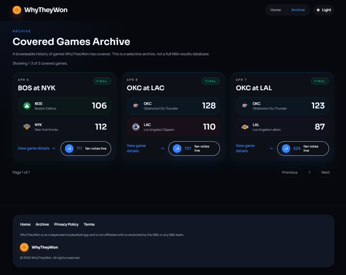 WhyTheyWon gallery image