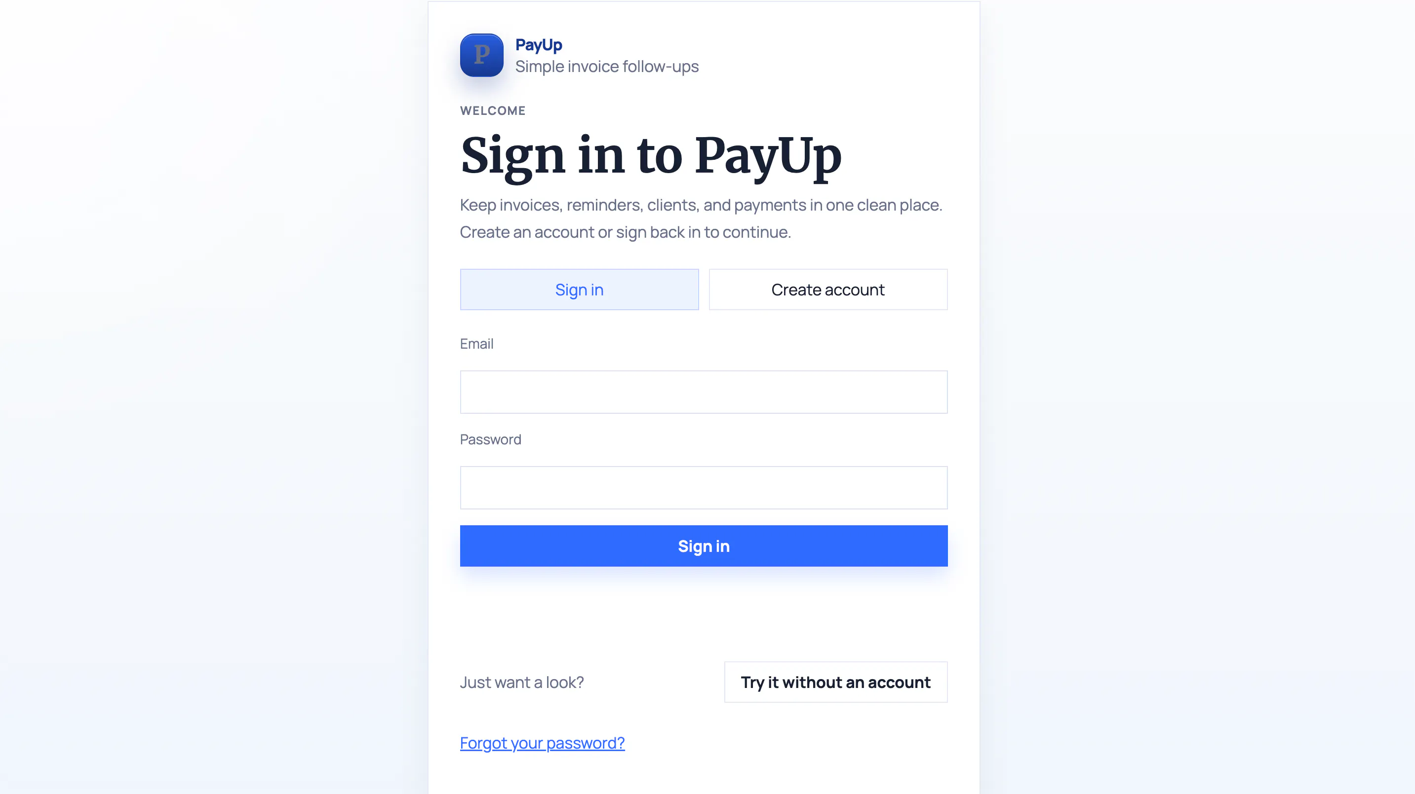 PayUp gallery image