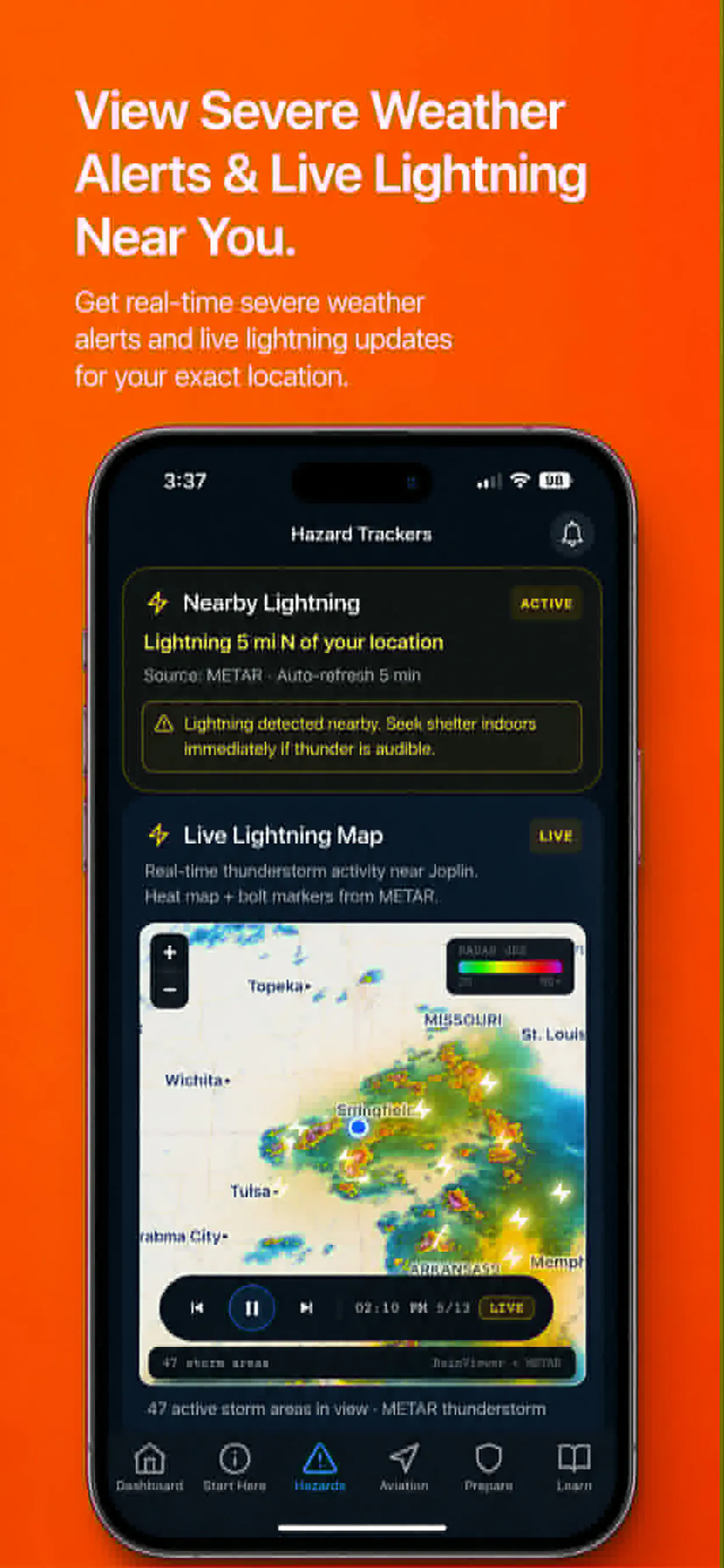 NimboStratusAI Weather Hazard App gallery image