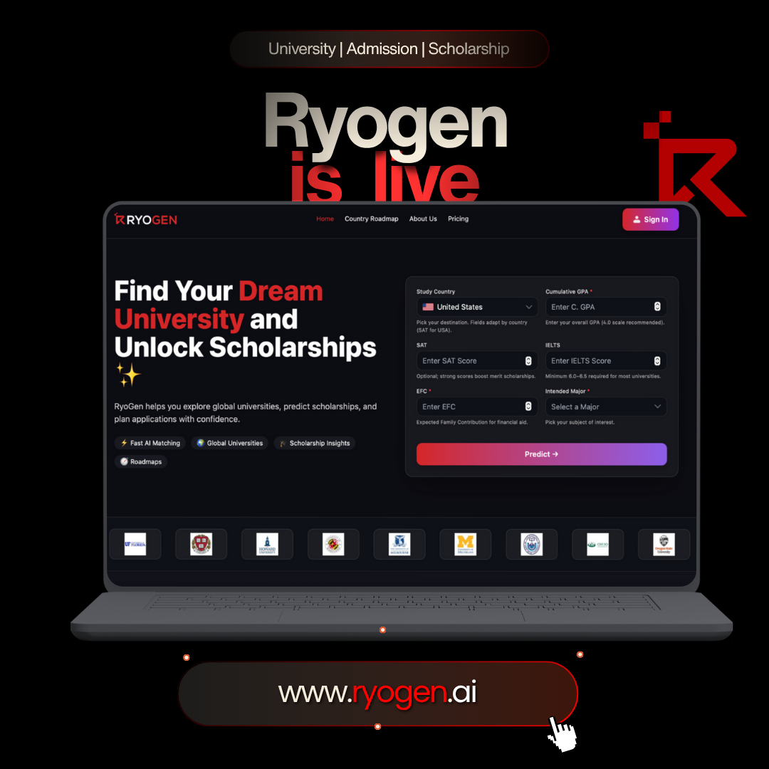 Ryogen.ai : Study Abroad with AI gallery image