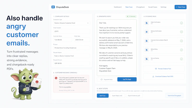 DisputeDesk screenshot 7