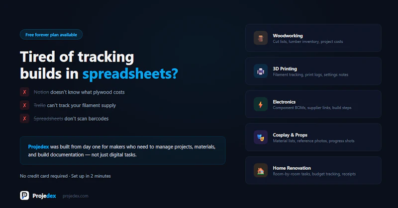 Projedex screenshot 3