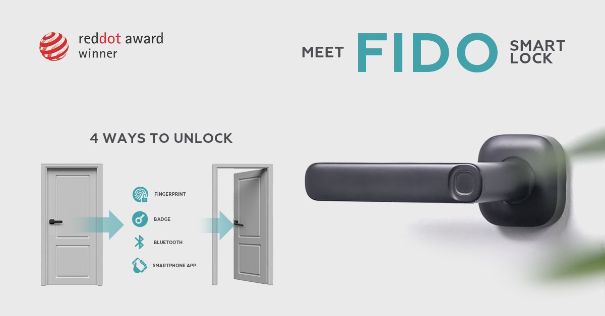 FIDO: Most Safe & Minimalist Smart Lock gallery image