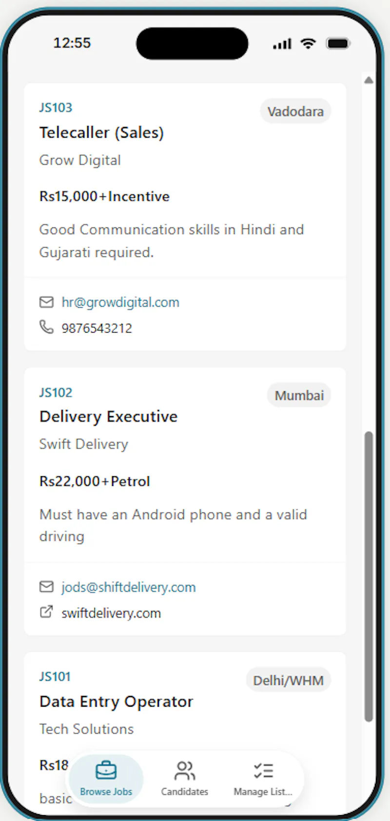 JobSet screenshot 2