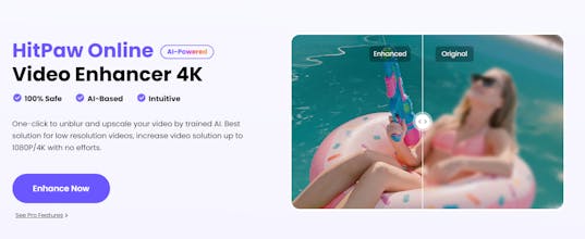 HitPaw Online AI Video Enhancer gallery image