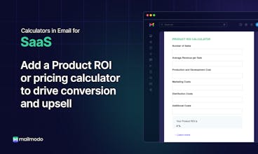 Calculators in Email Gallery 2