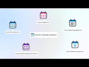 The Events Calendar Addons gallery image