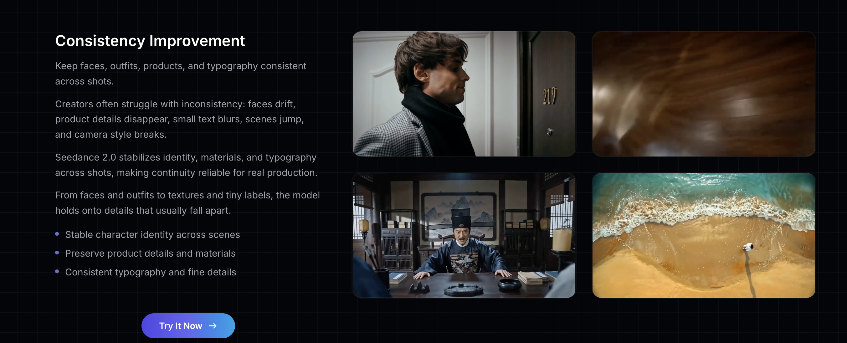 Seedance 2.0 Video Generator - Screenshot 4 showing product features and functionality