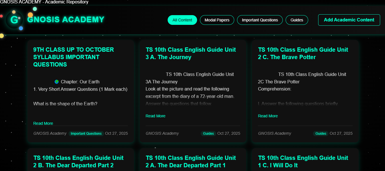 introducing gnosis academy gallery image