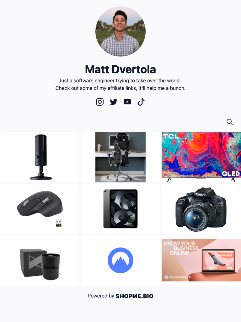 Média Shopme.bio - Créateurs, nettoyez et gagnez plus de vos liens d'affiliation 1