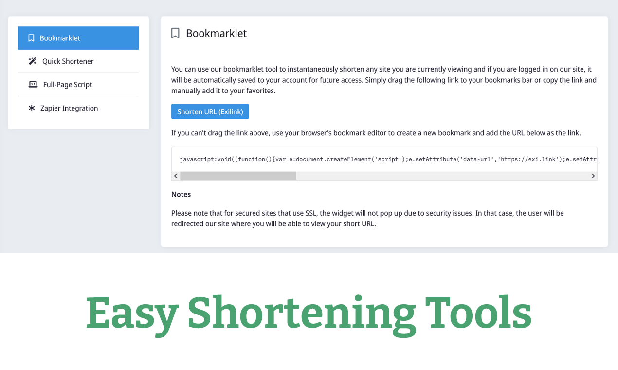 Exilink gallery image