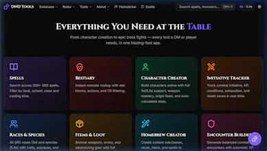 DND Tools Online gallery image