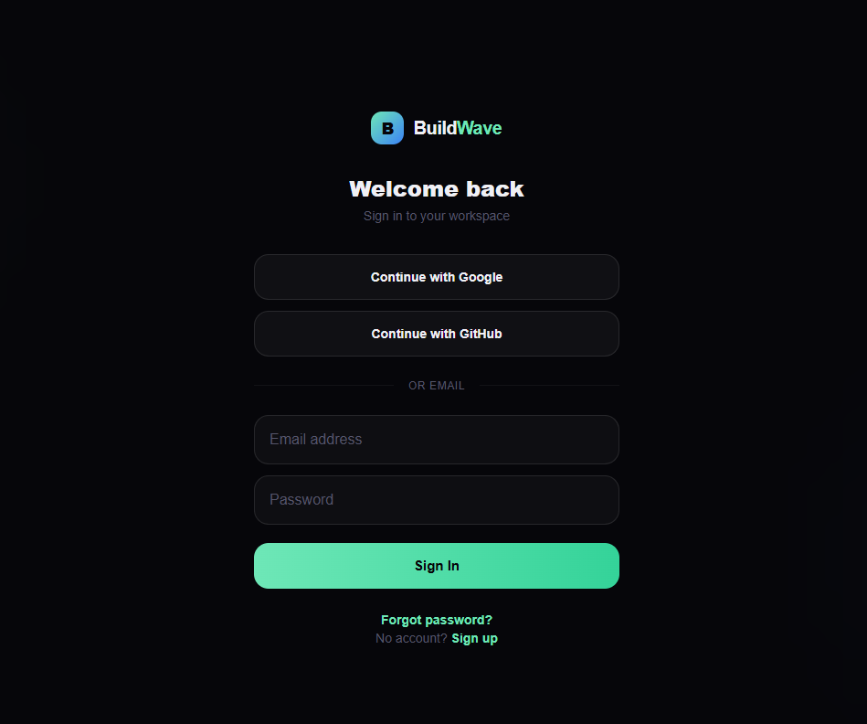 BuildWave - Screenshot 3 showing product features and functionality