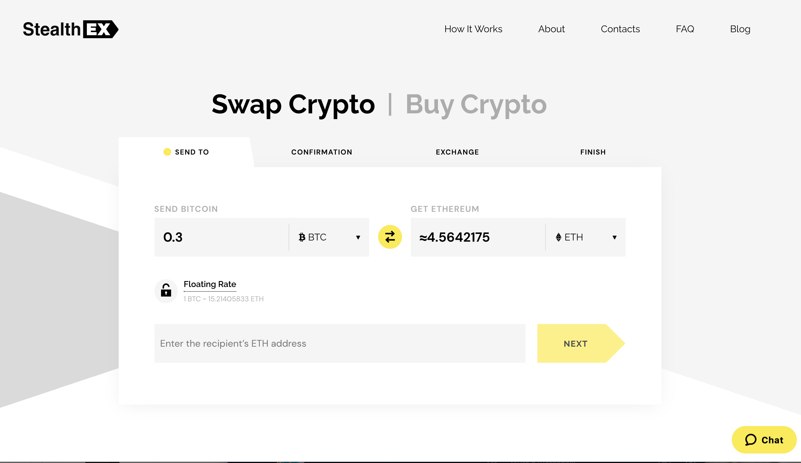 StealthEX gallery image