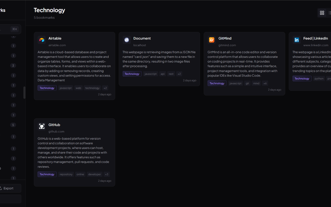 Smart Bookmarks gallery image