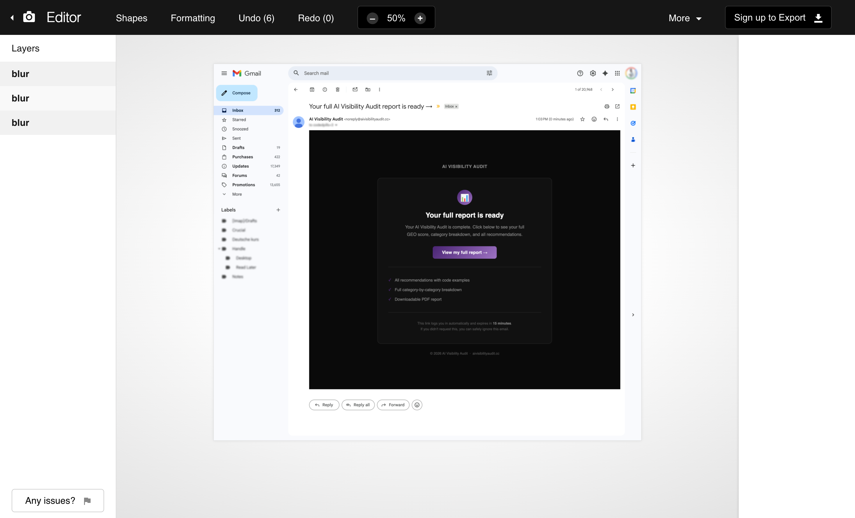 AI Visibility Audit gallery image