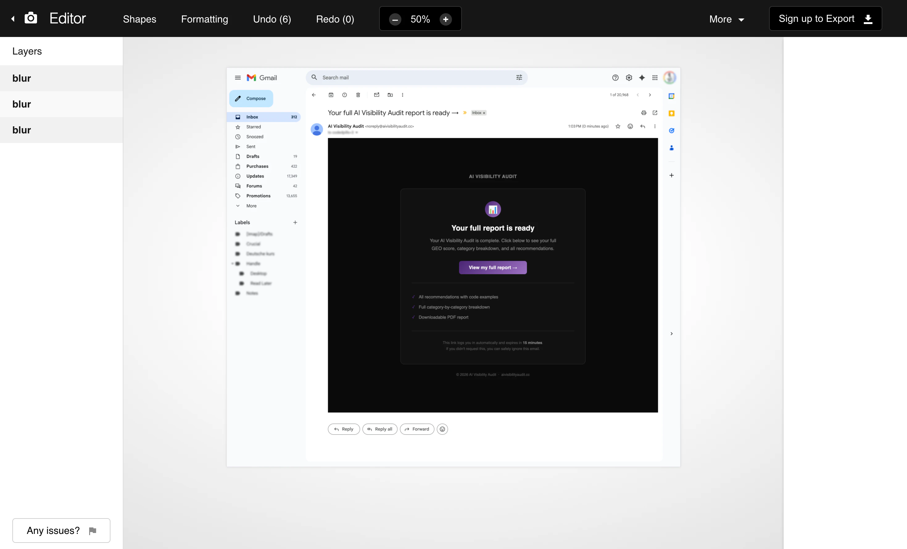 AI Visibility Audit screenshot 2