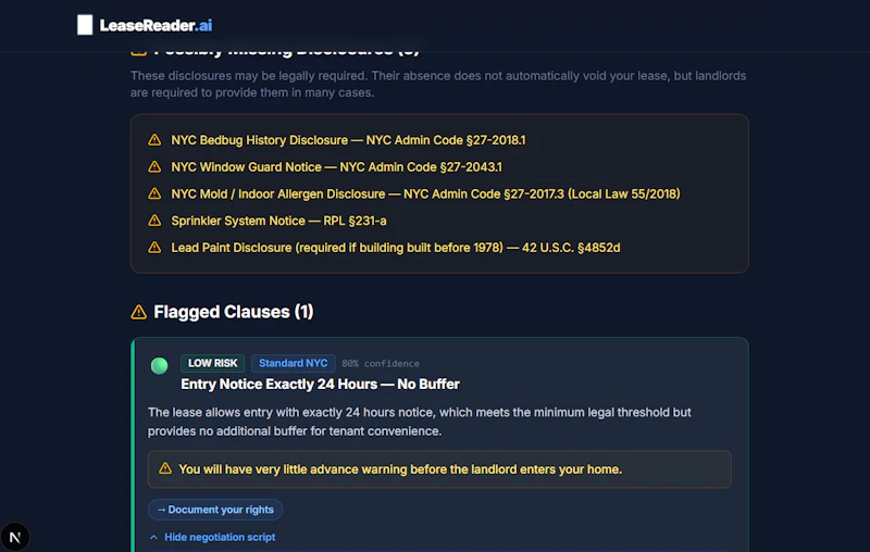 LeaseReader-ai screenshot 3