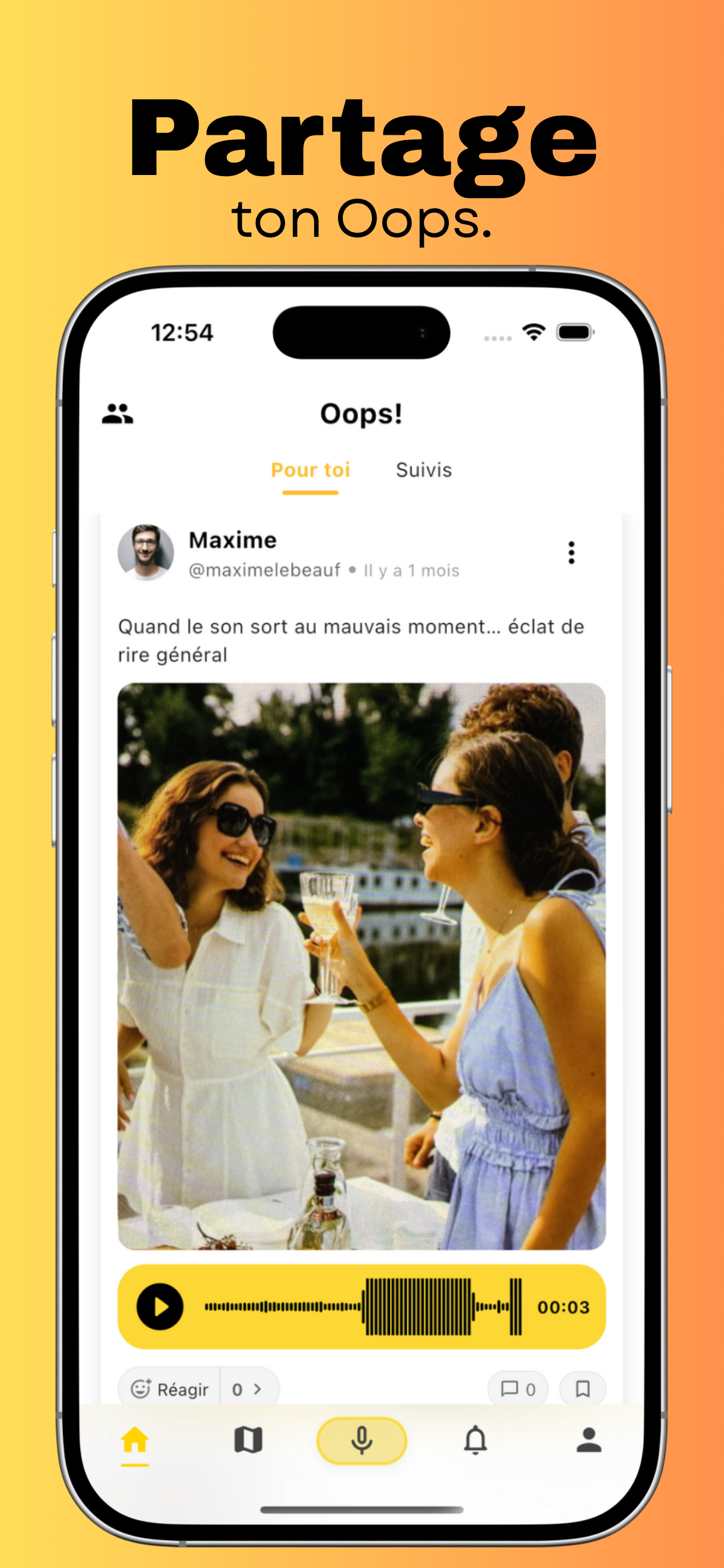 Oops! - Your Unexpected Sound - Main product screenshot demonstrating key features and user interface