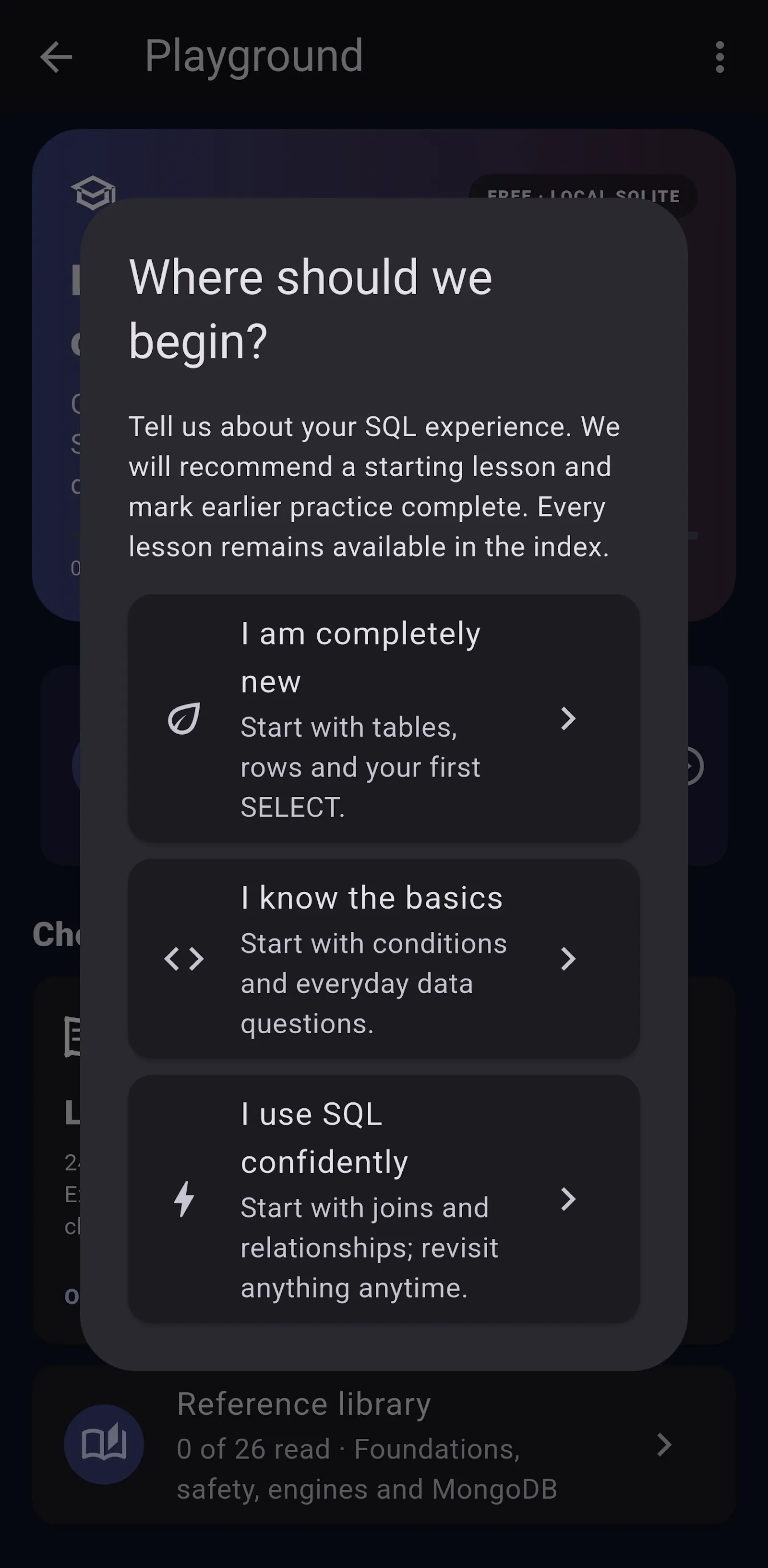 Nomad DB screenshot 13