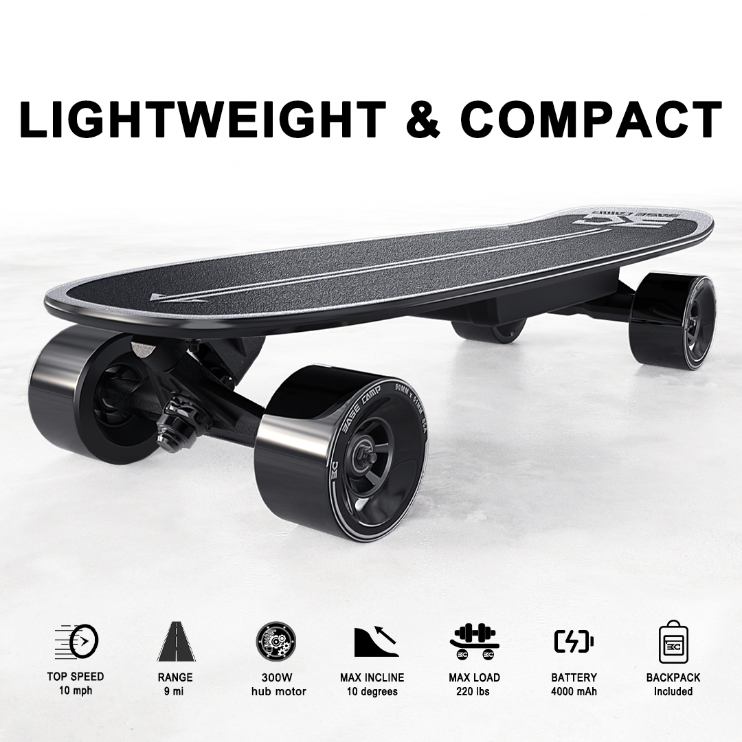 Media Base Camp® F11 Electric Skateboard - Skateboard elektrik 4