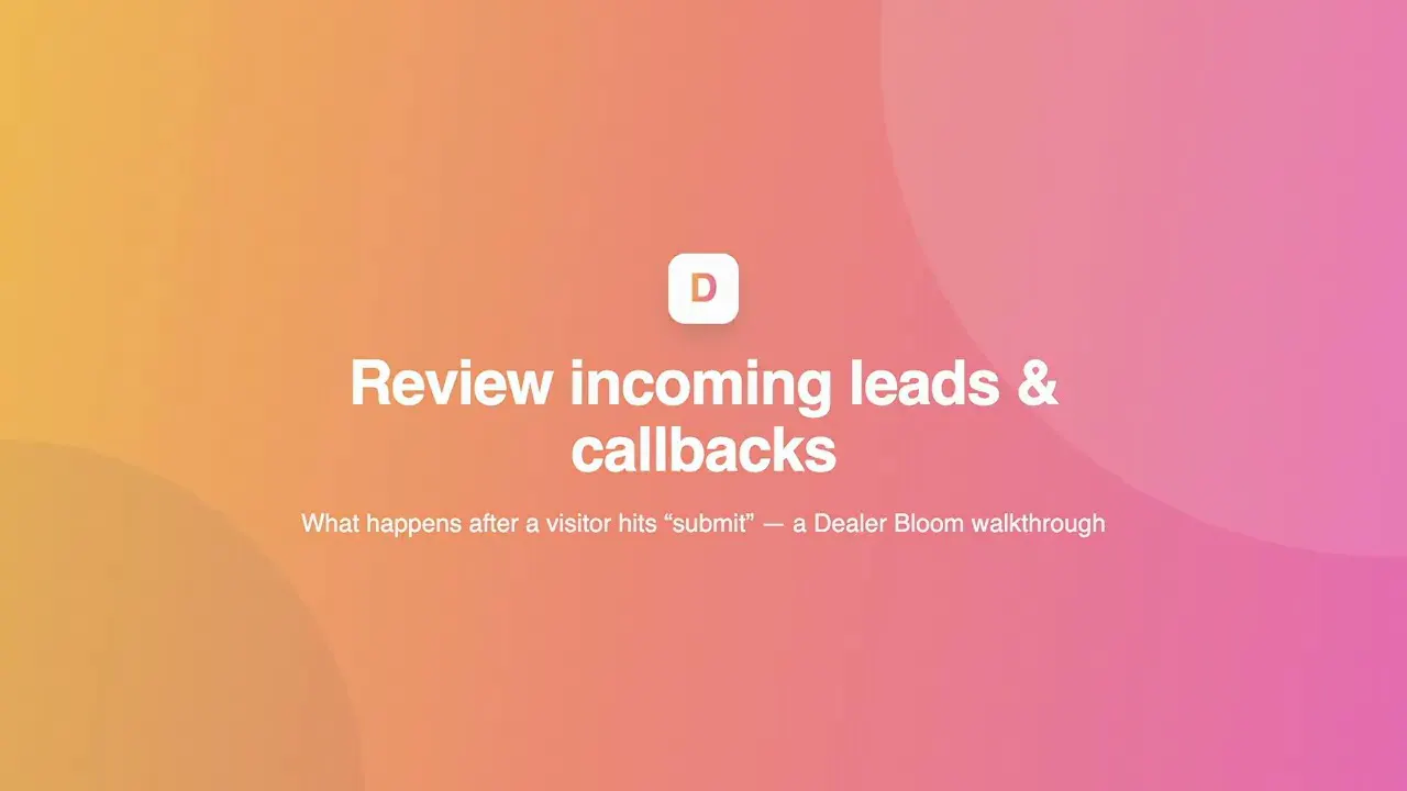 Dealer Bloom gallery image