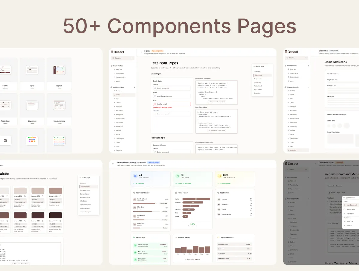 Desact HR Design System
