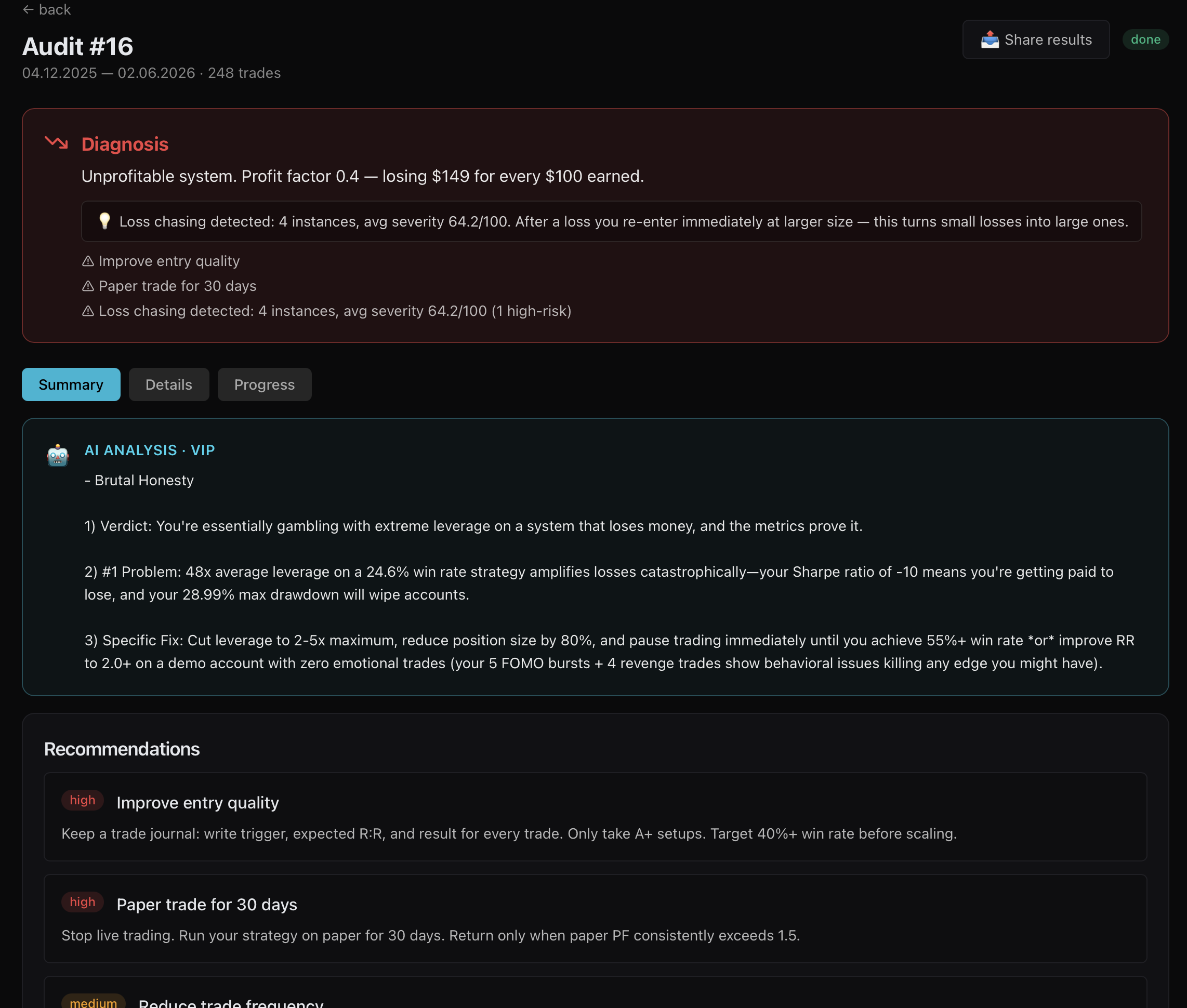 TraderAudit — audit your trading account gallery image