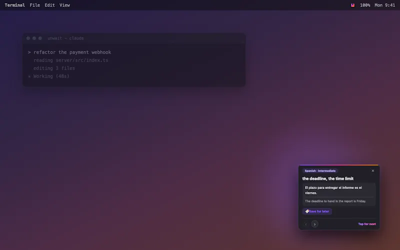 Unwait screenshot 5
