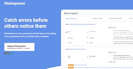 SiteInspector gallery image