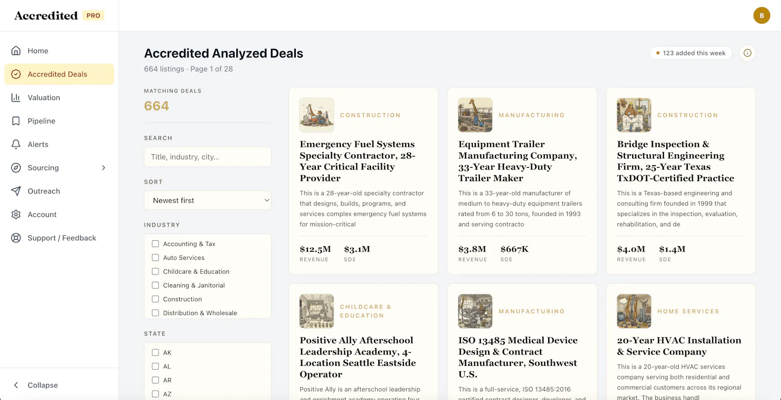 Accredited screenshot 4