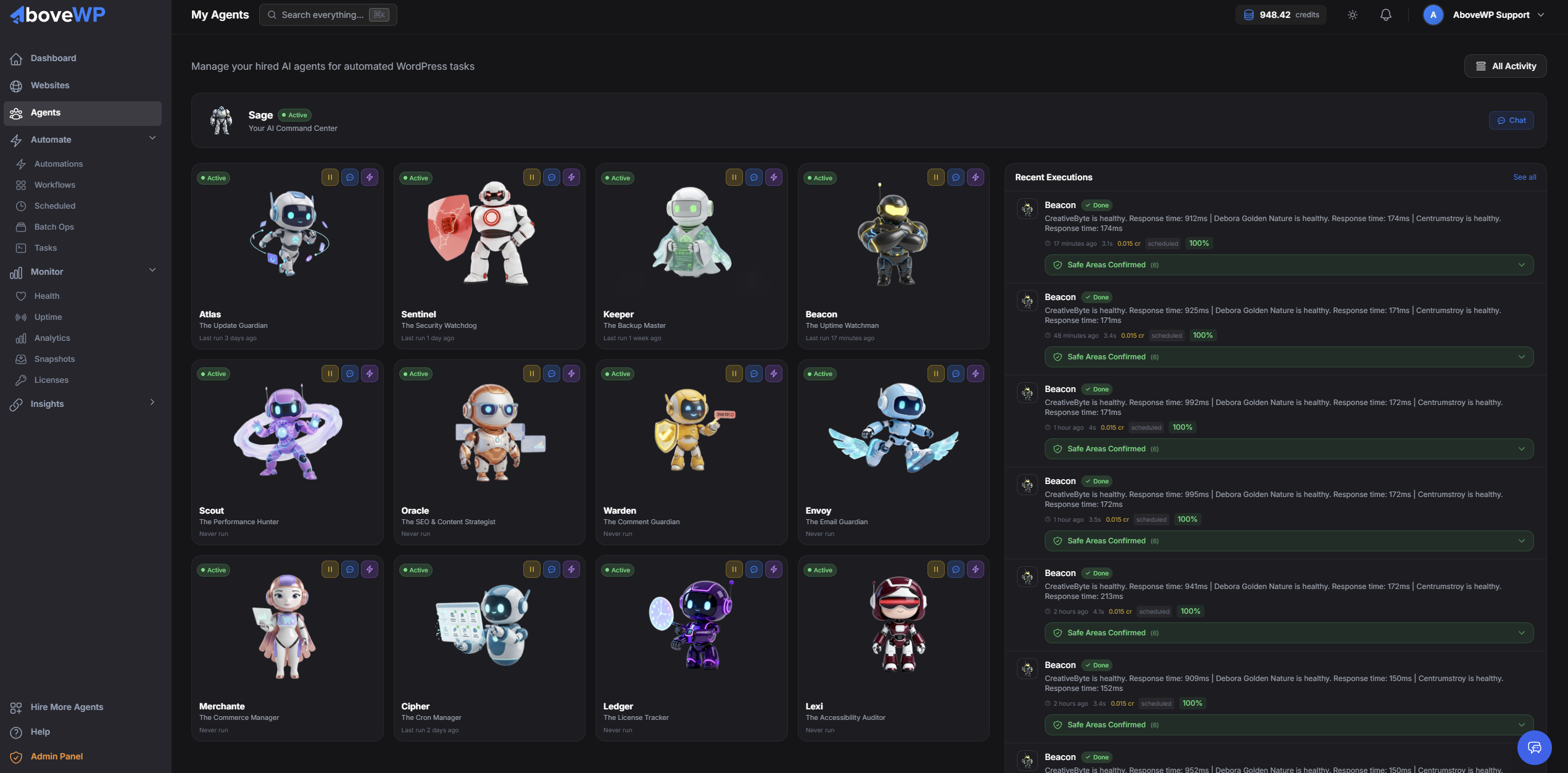 AboveWP Agents gallery image