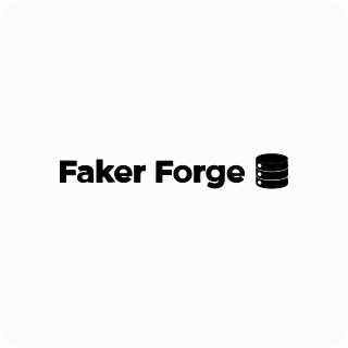 Faker Forge - Main product screenshot demonstrating key features and user interface