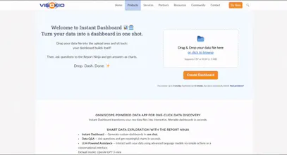 Visokio Instant Dashboard gallery image