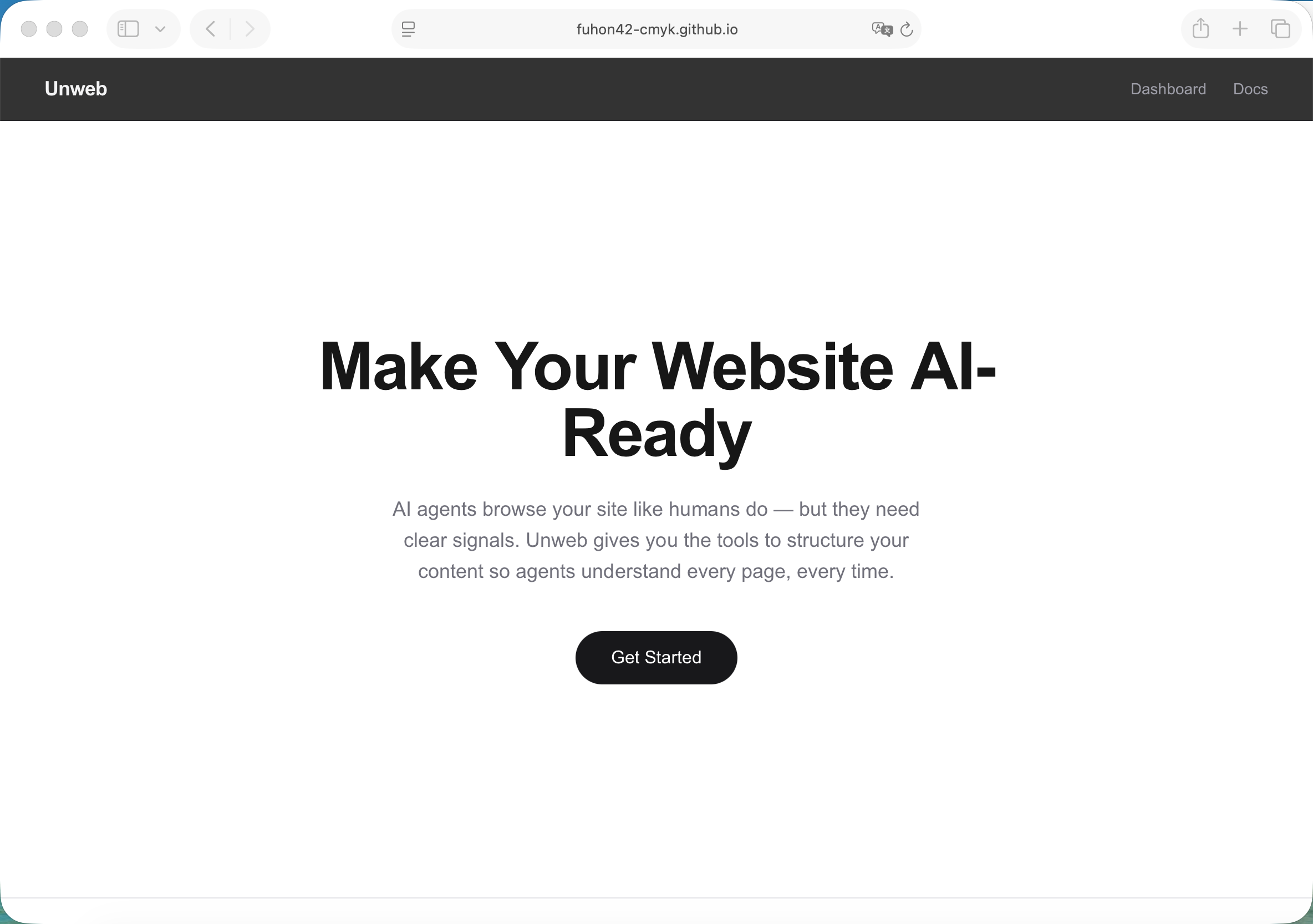 Unweb gallery image