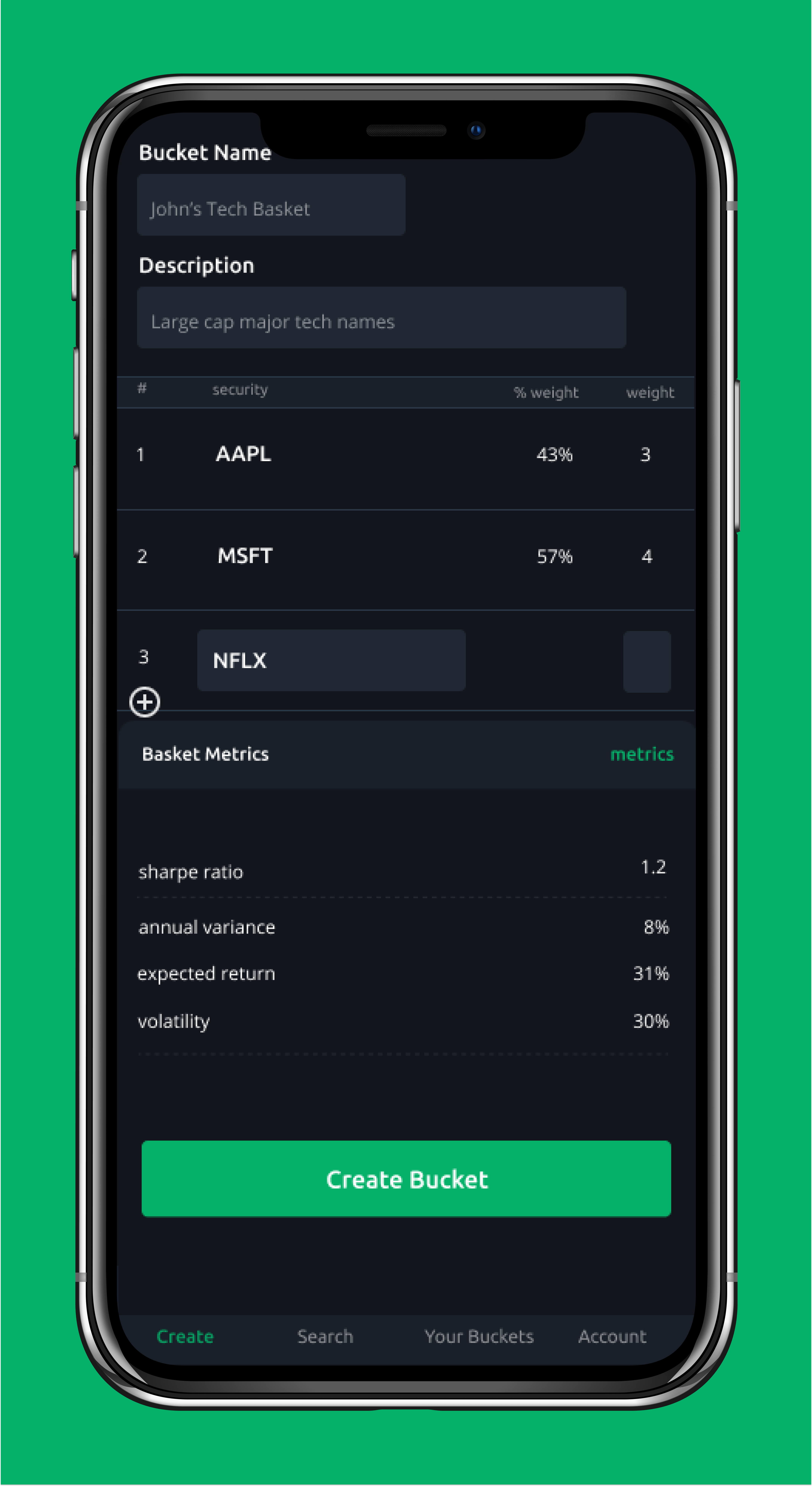 Buckets Investing gallery image