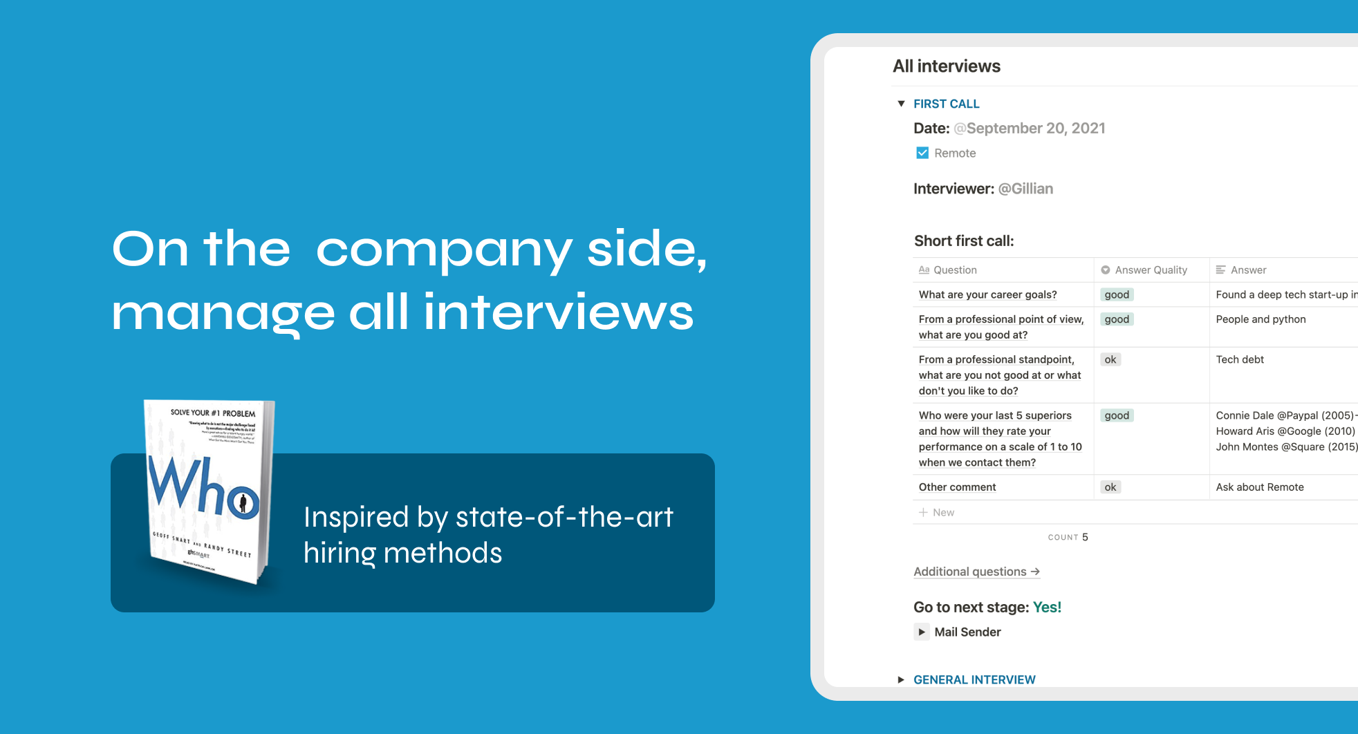 Hiring OS for Notion gallery image
