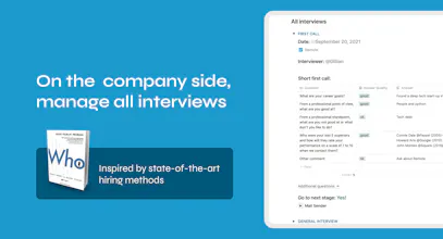 Hiring OS for Notion gallery image