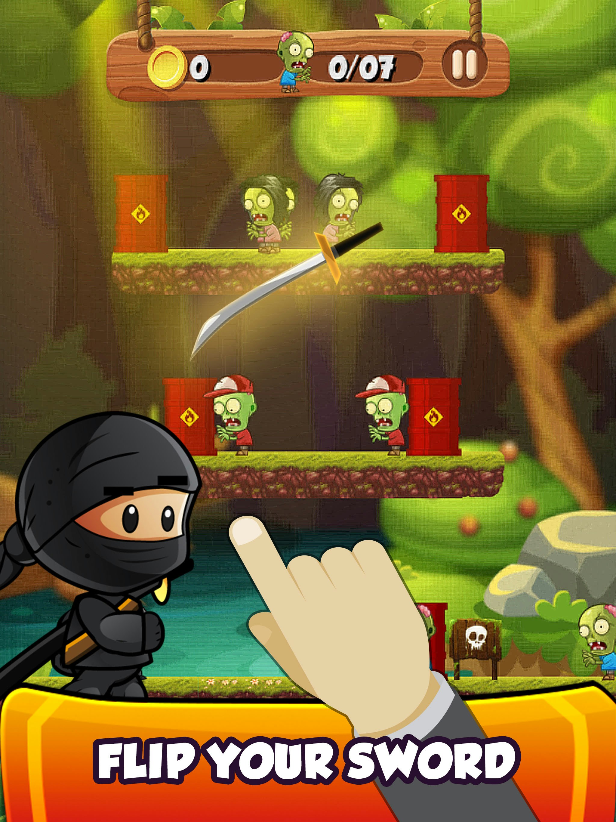 Ninja Kid Knife Flip Challenge - Dash and Slash gallery image