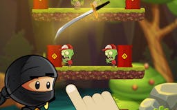 Ninja Kid Knife Flip Challenge - Dash and Slash media 1