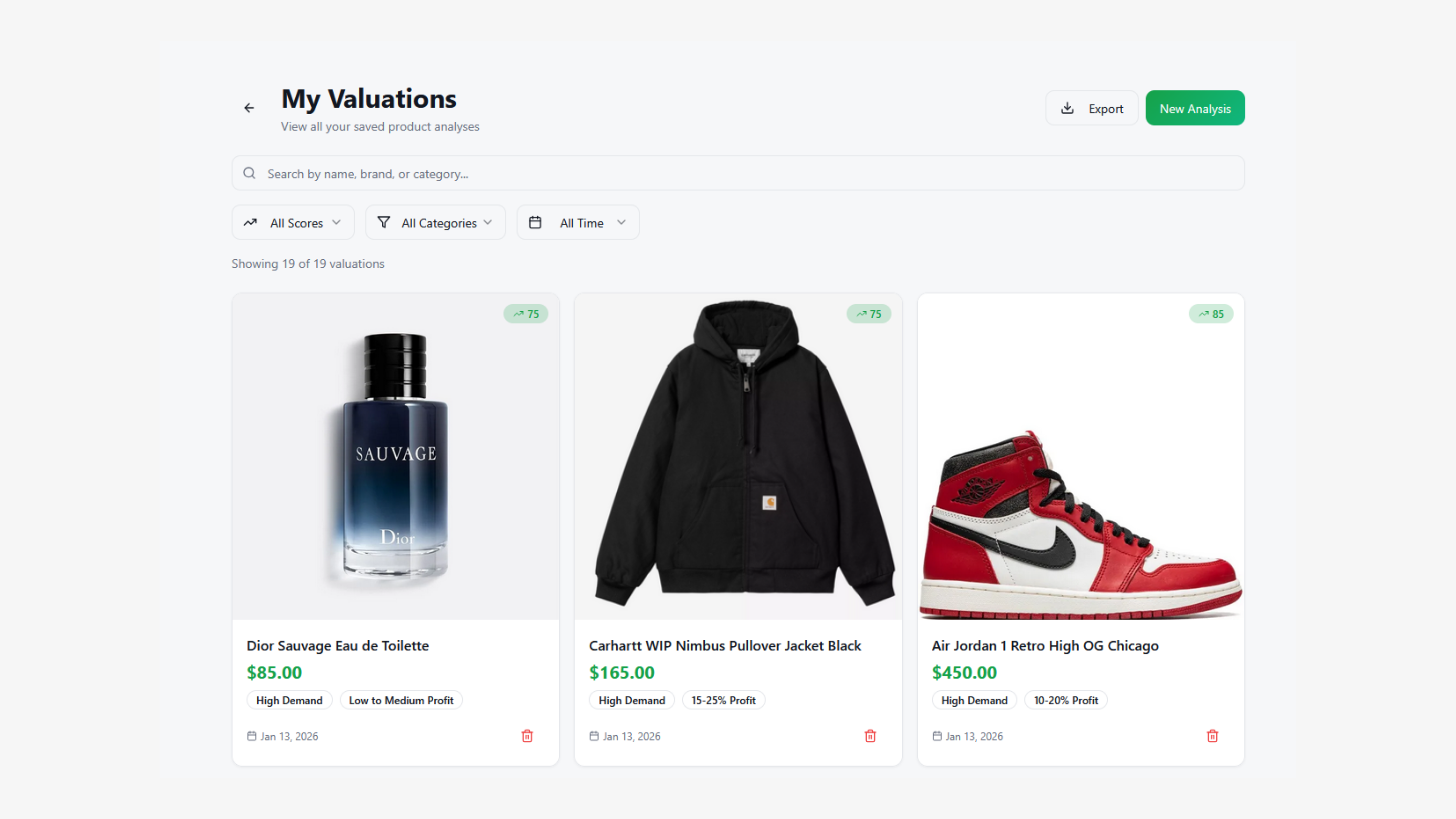 Resell Score gallery image