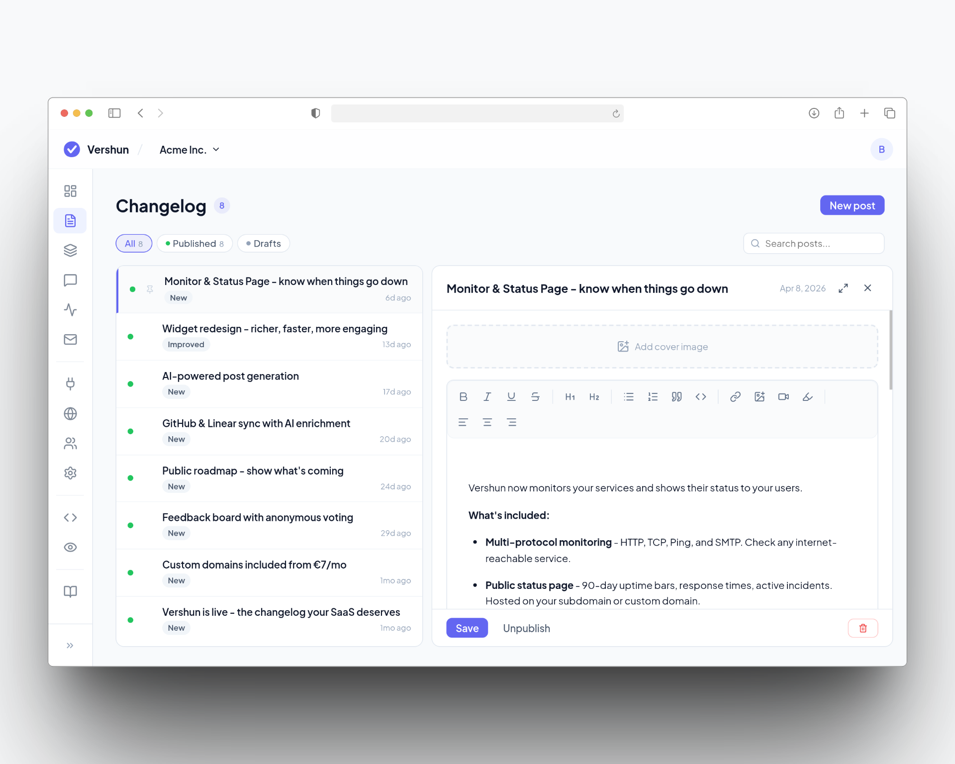 Vershun gallery image