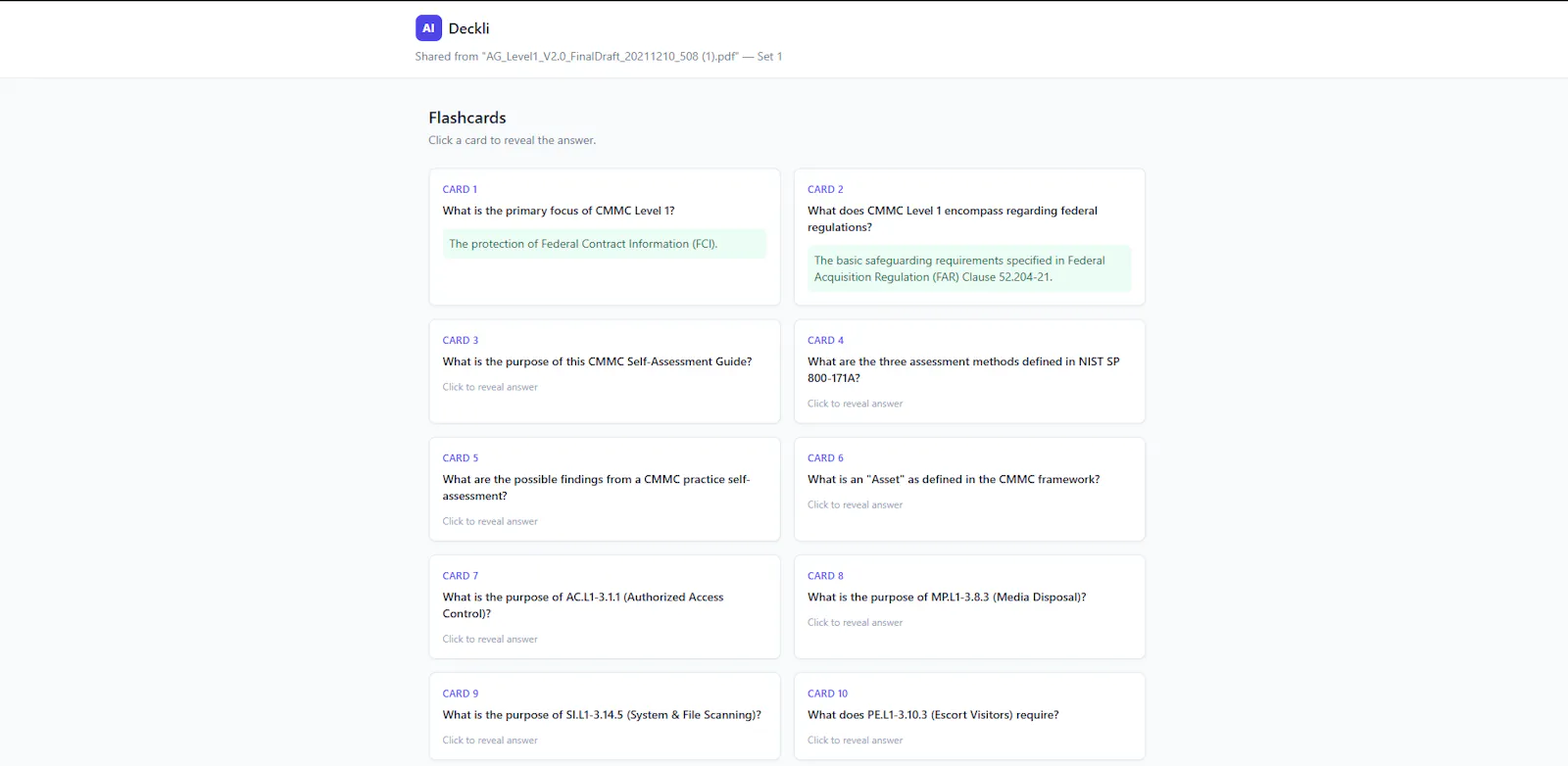Deckli — Simple Flashcards screenshot 9