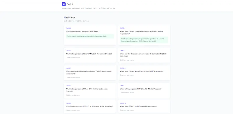 Deckli — Simple Flashcards screenshot 9