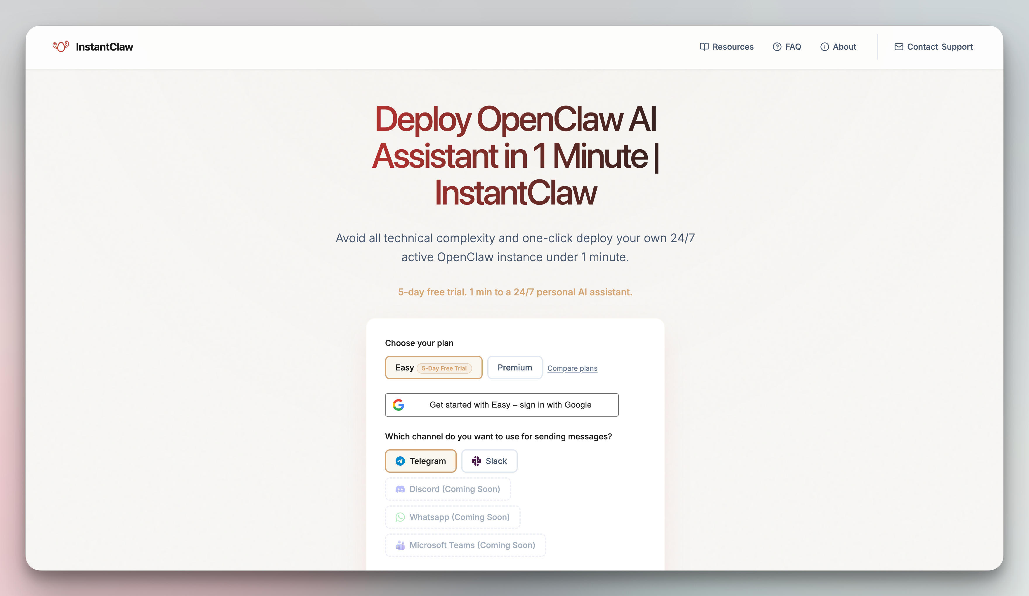 InstantClaw gallery image