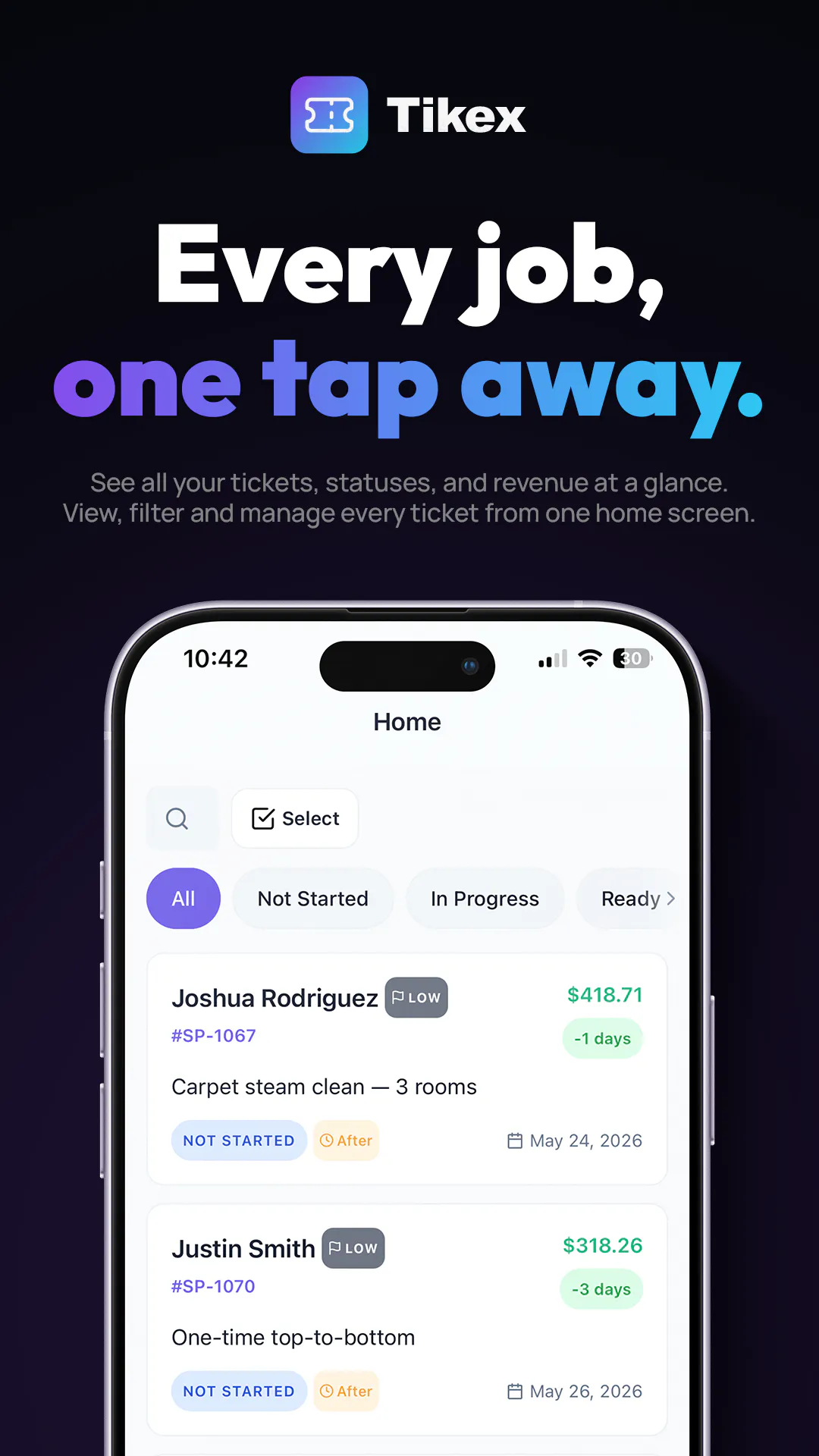 Tikex screenshot 1